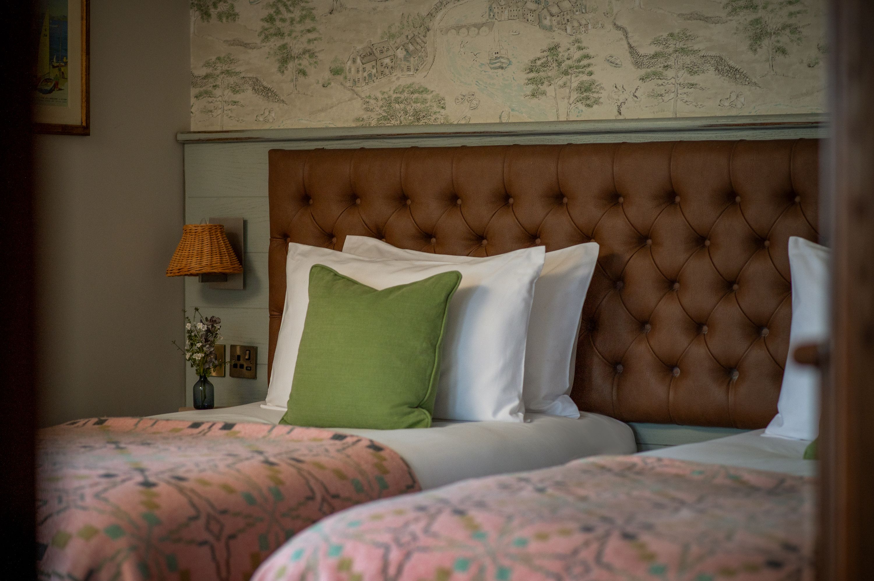 twin bedroom at the royal heysham